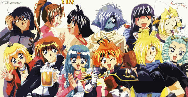 The Cast of Slayers and Lost Universe say hello!  :-)